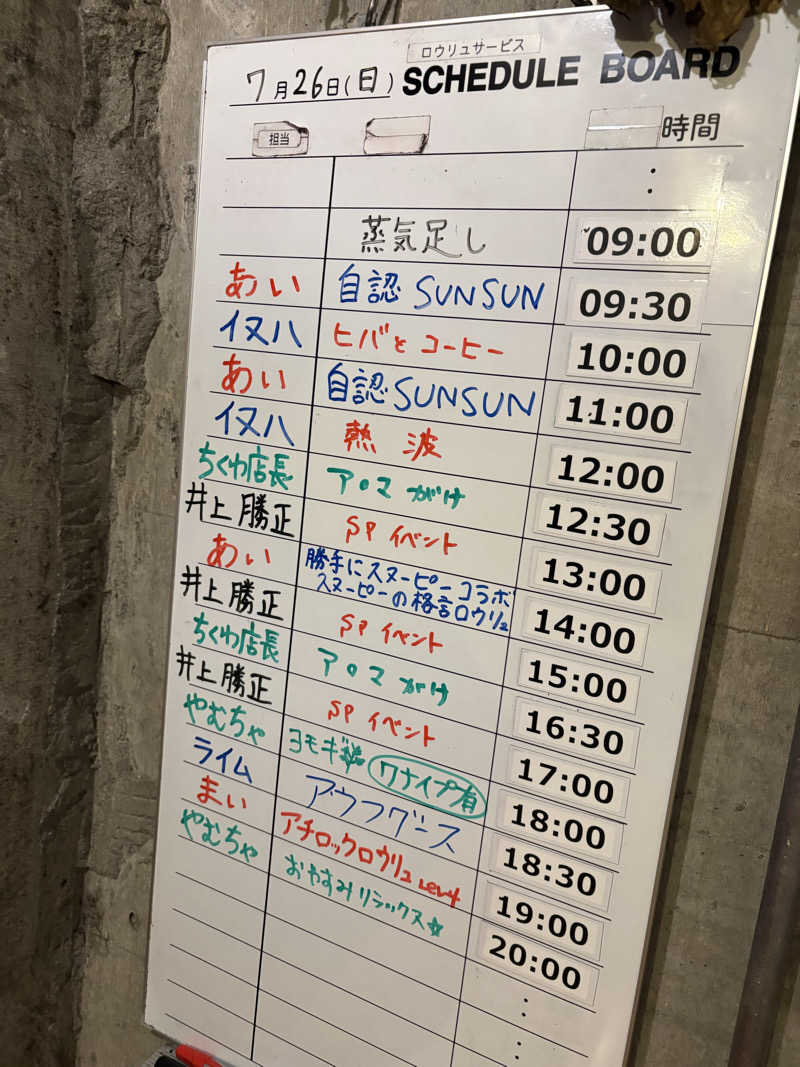 すたんさんのサウナヘヴン草加のサ活写真