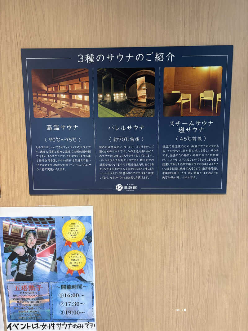 kazu@熱波さんの芦別温泉 おふろcafé 星遊館 (芦別温泉スターライトホテル)のサ活写真