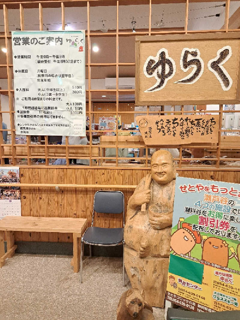 thinker6075さんの瀬戸谷温泉ゆらくのサ活写真