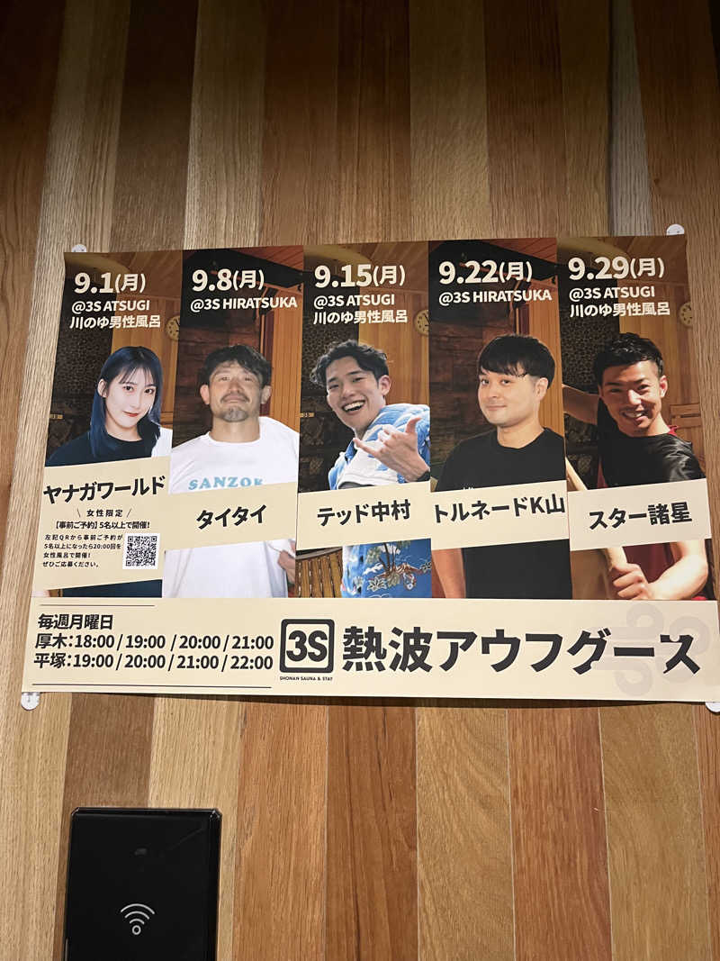 いちばん🔥🪵🔥さんの3S HOTEL HIRATSUKAのサ活写真