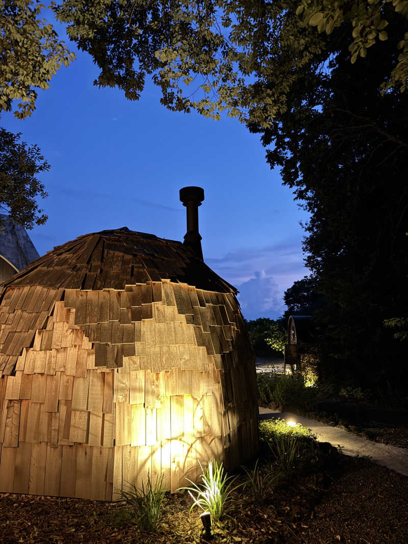 きた@さうなぁさんの軽井沢プライベートアウトドアサウナkaveriのサ活写真