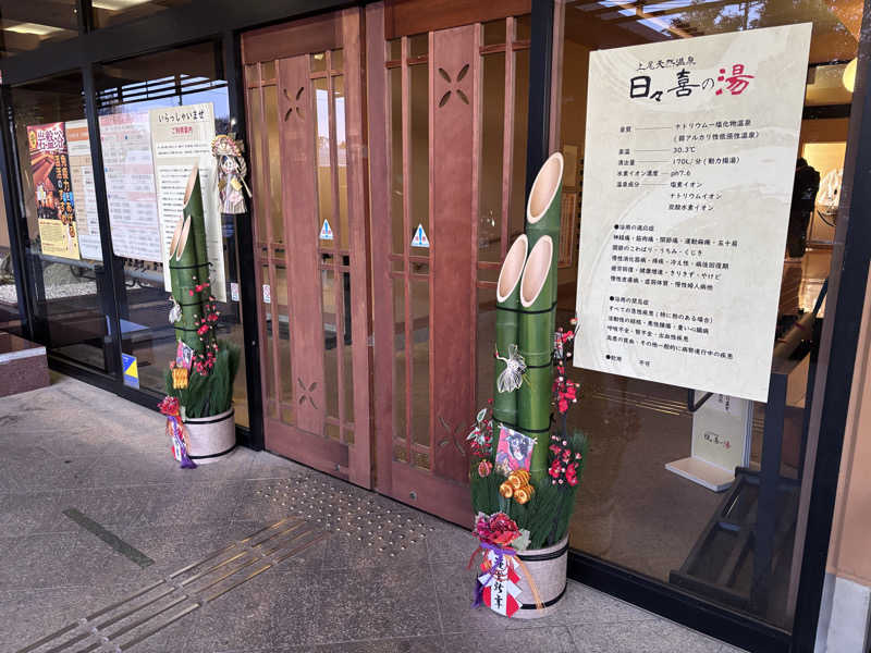 ゆうさんの上尾天然温泉 日々喜の湯のサ活写真