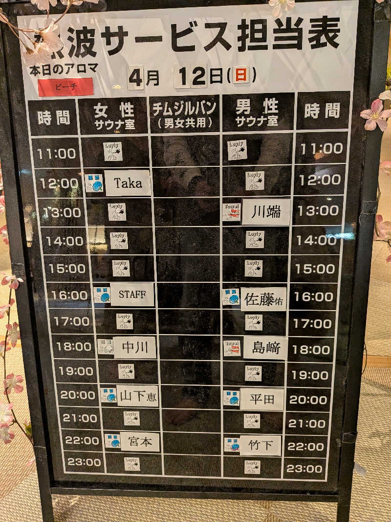 のすけさんの温泉カフェ あがんなっせ(旧 菊南温泉スパリゾート あがんなっせ)のサ活写真