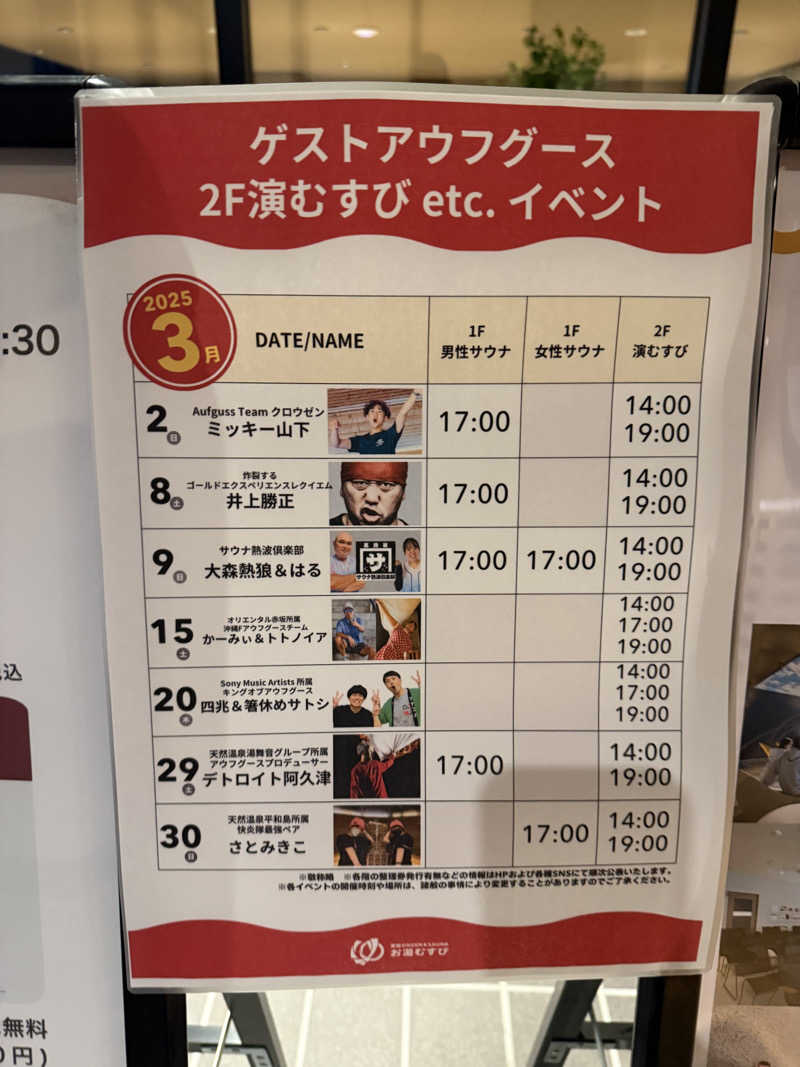 えびちんさんの常総ONSEN&SAUNA お湯むすびのサ活写真