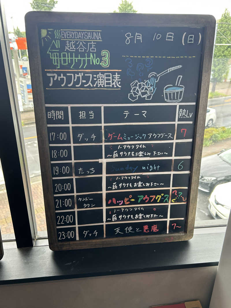 ラッコちゃん🦦さんの毎日サウナ 越谷店のサ活写真