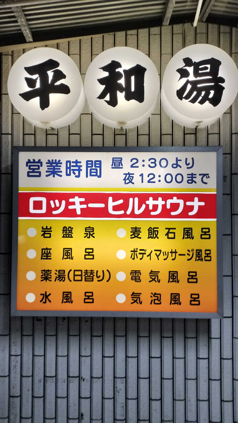 ShibaShin@Saunaさんの平和湯のサ活写真