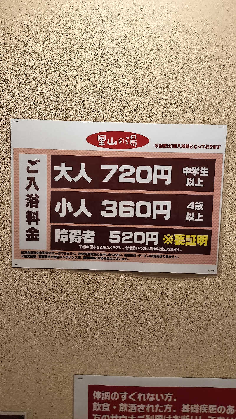 ShibaShin@Saunaさんの里山の湯のサ活写真