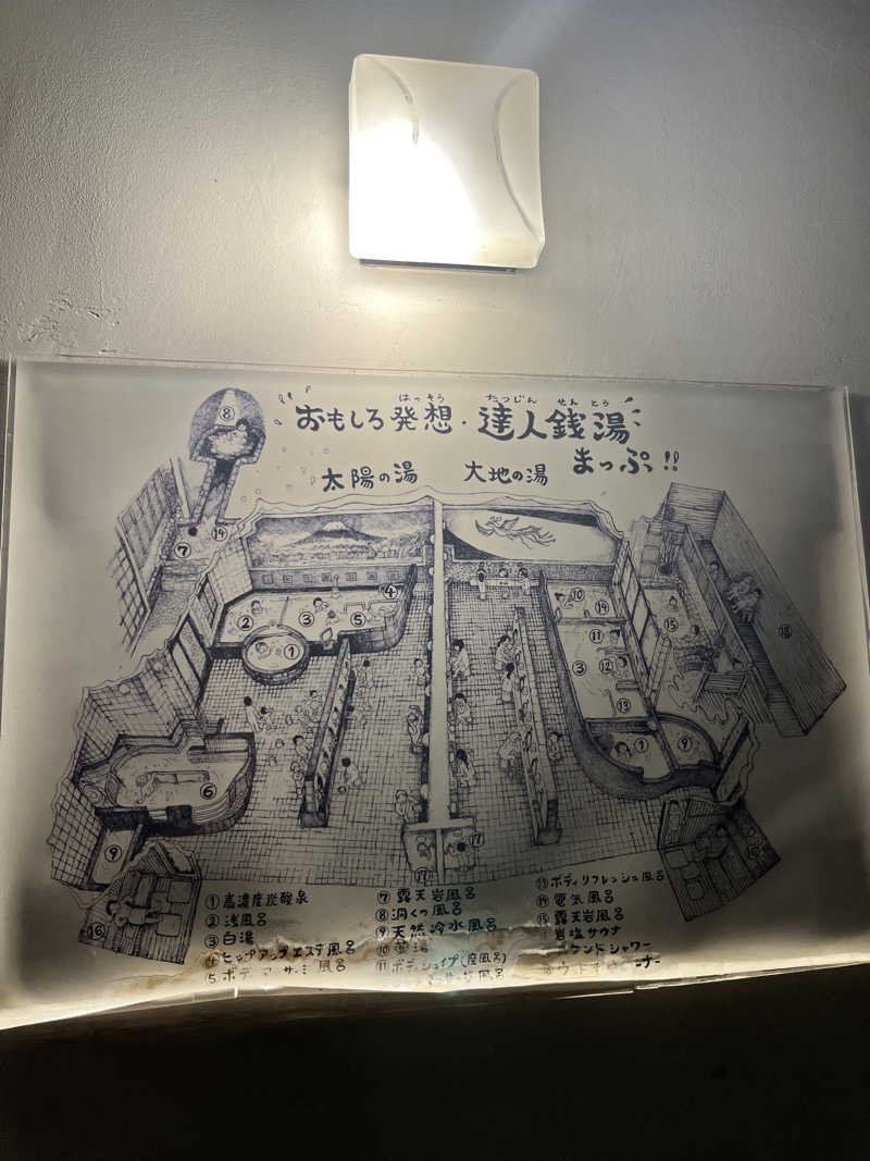 ゆっちょさんの新生湯のサ活写真