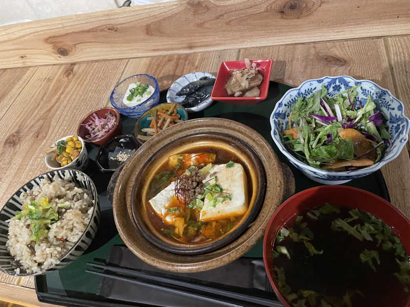 緑のポストさんさんのおでんサウナのサ活写真