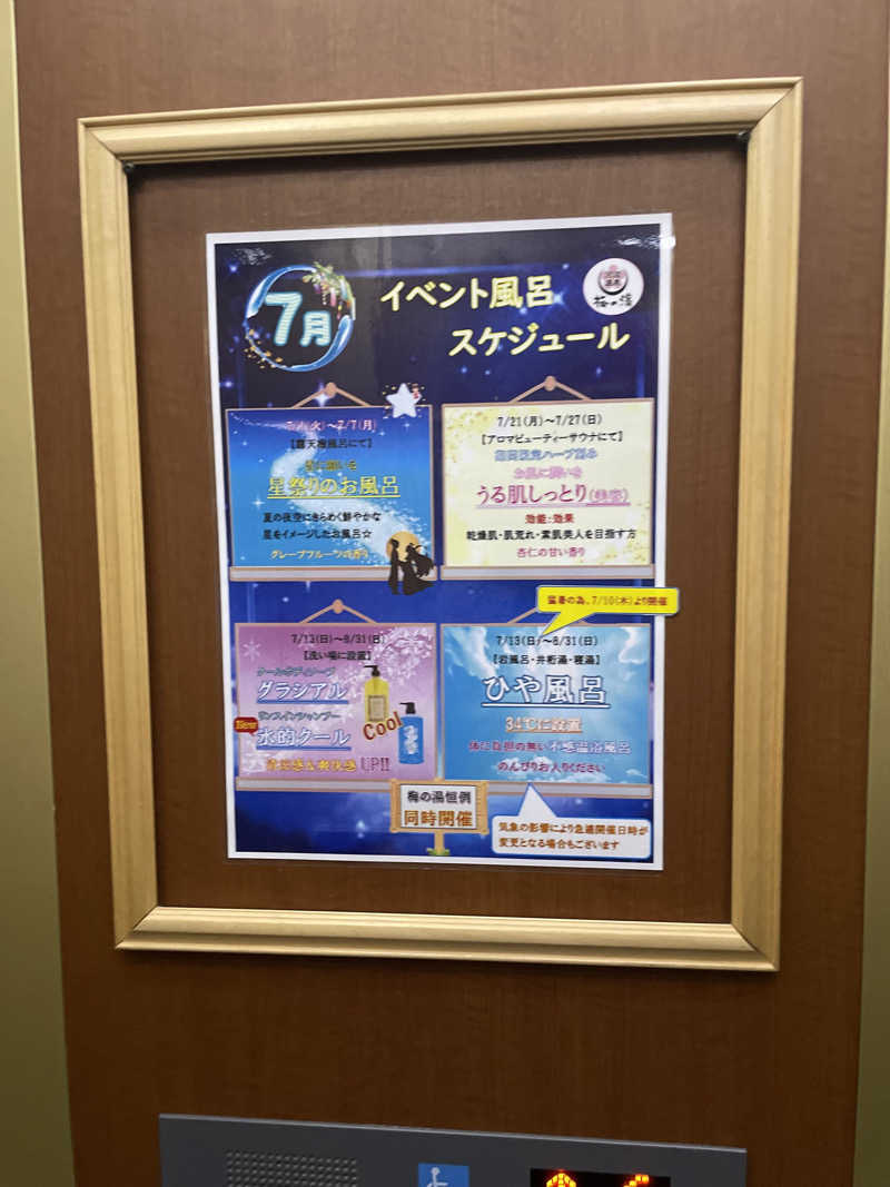 けけさんの河辺温泉 梅の湯のサ活写真