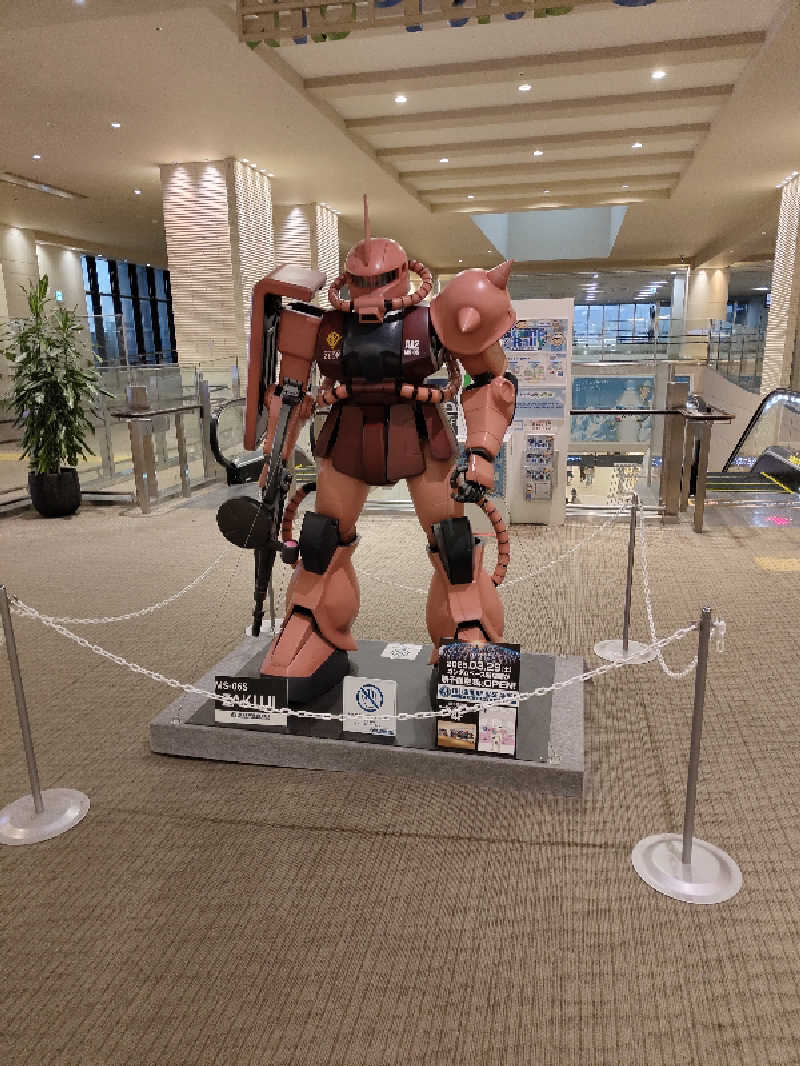 たんたんたぬきさんの新千歳空港温泉のサ活写真