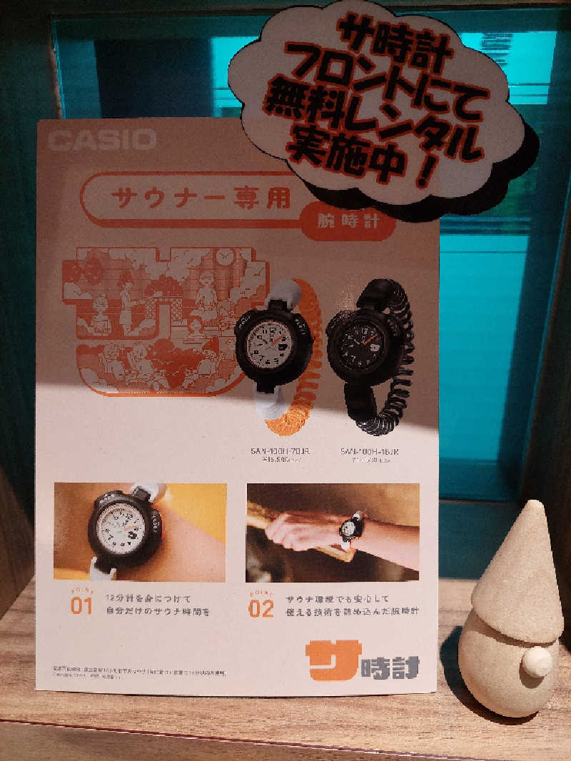 ポンソさんの大東洋レディススパのサ活写真