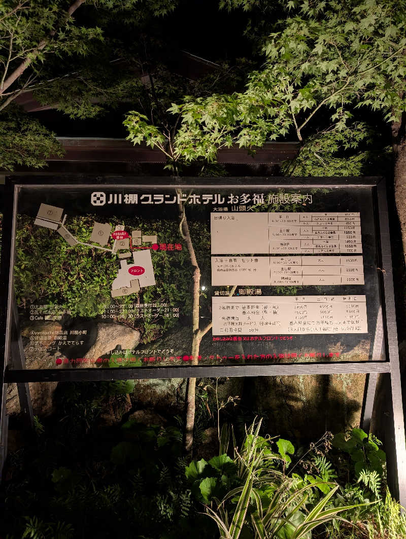 Ｋさんの川棚グランドホテル お多福のサ活写真