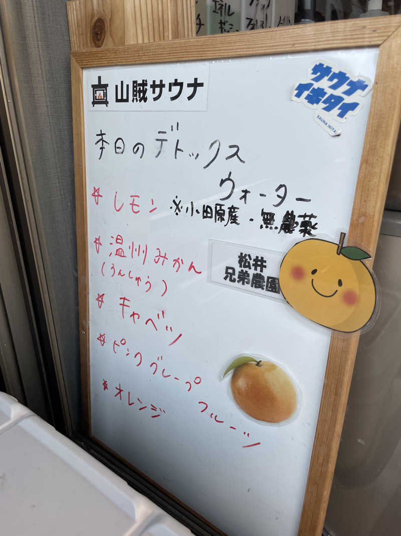 JD祭りさんの山賊サウナのサ活写真