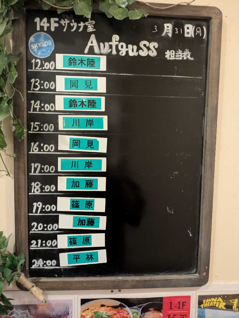 JohnnyさんのスカイスパYOKOHAMAのサ活写真