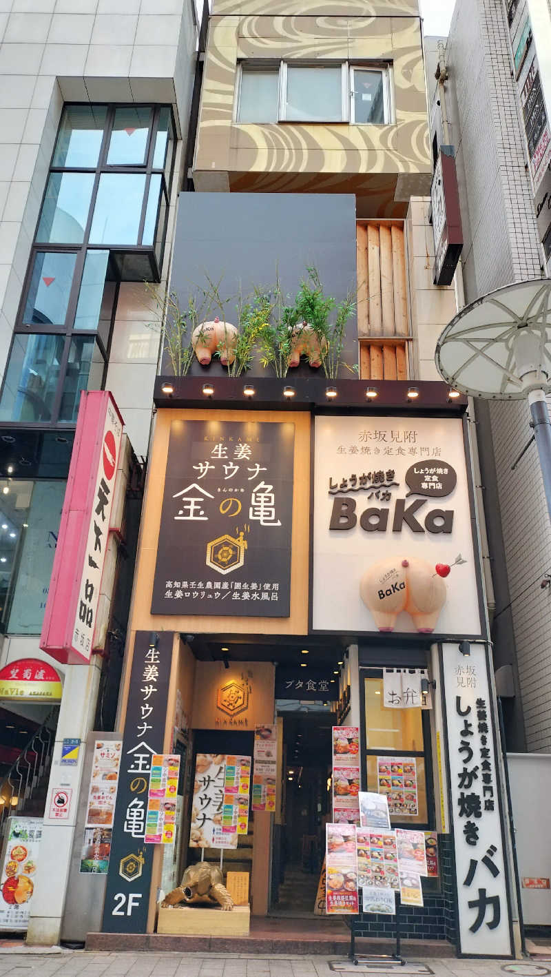 なべたかさんの生姜サウナ 金の亀のサ活写真