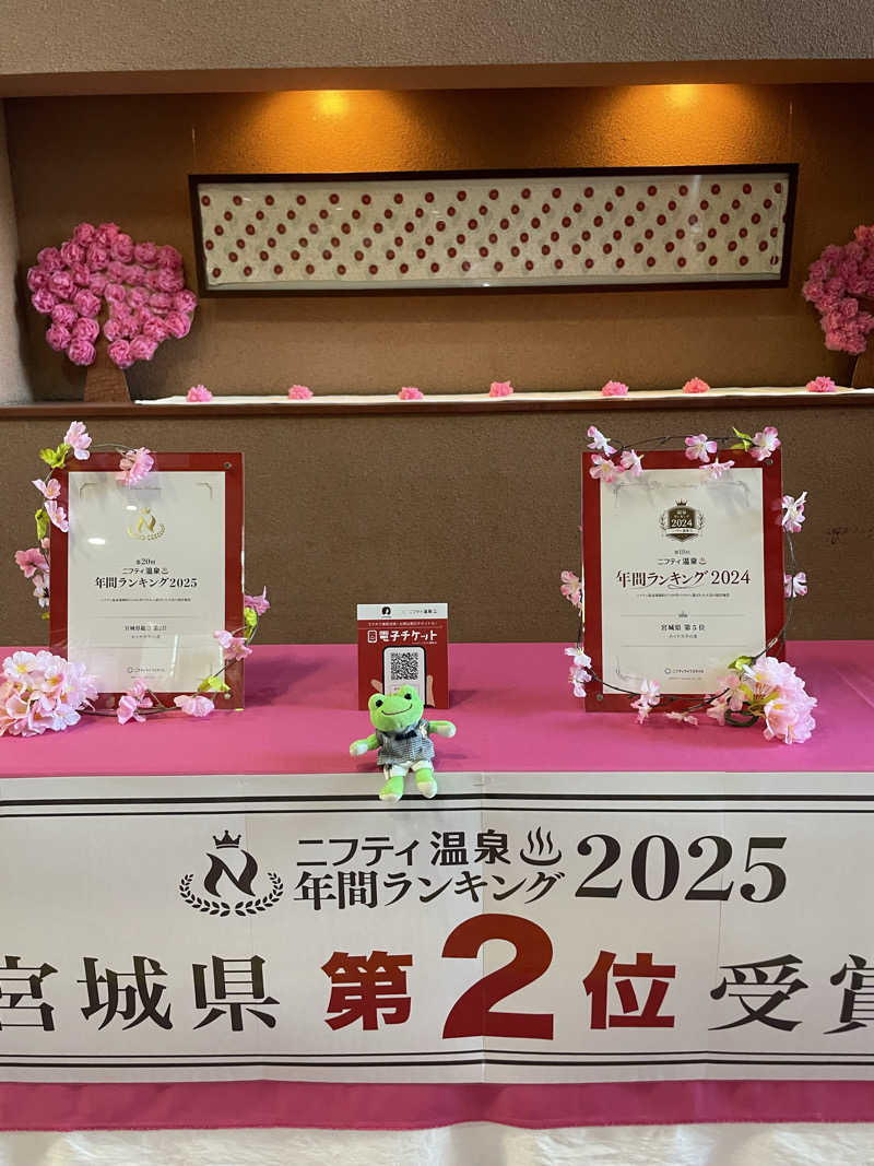 サリューさんのわくや天平の湯のサ活写真