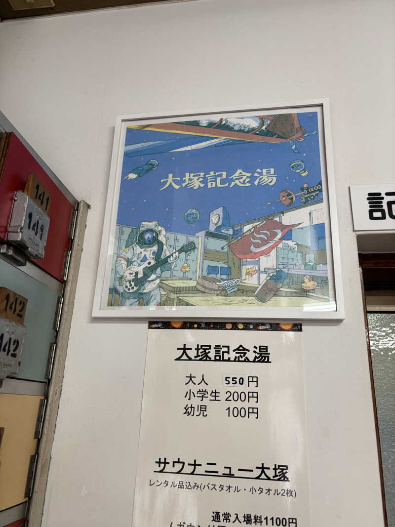 ふくまるさんのサウナニュー大塚のサ活写真