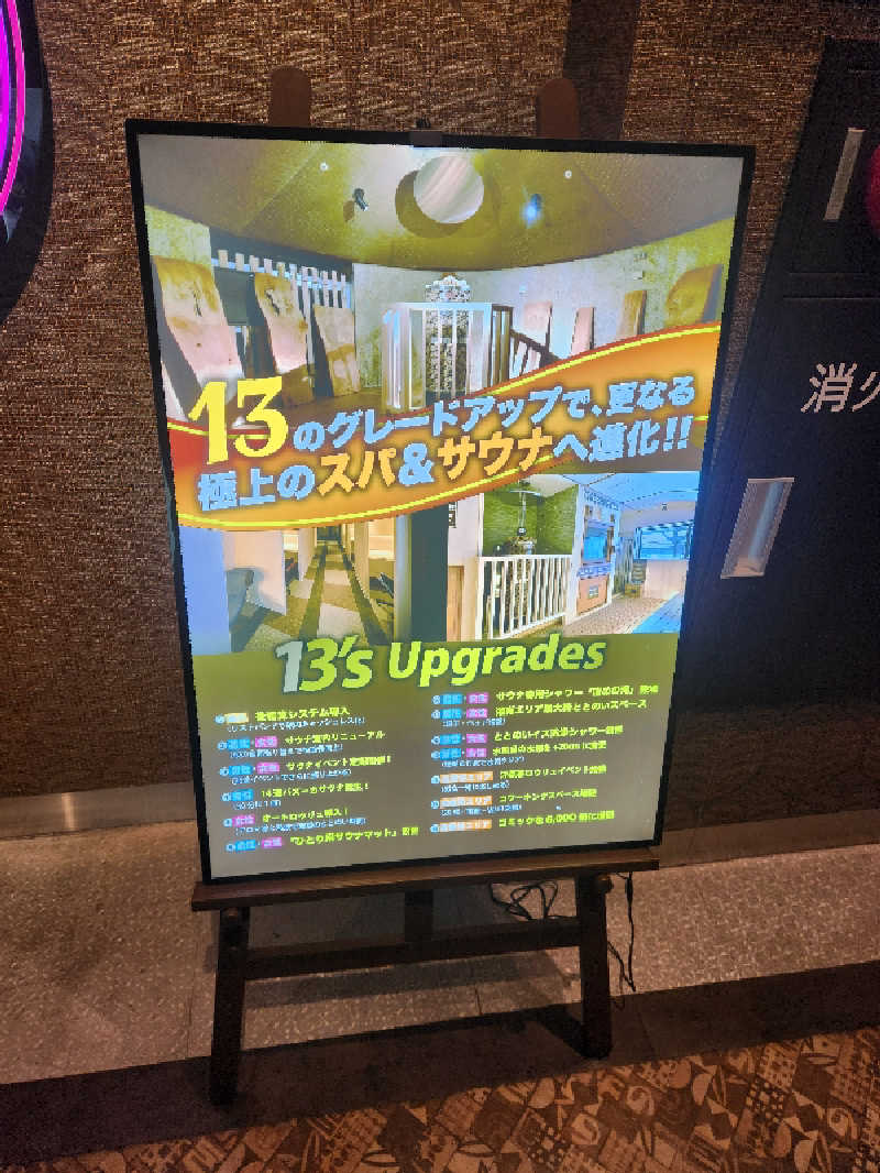 みやさんの湘南RESORT SPA 竜泉寺の湯 湘南茅ヶ崎店のサ活写真