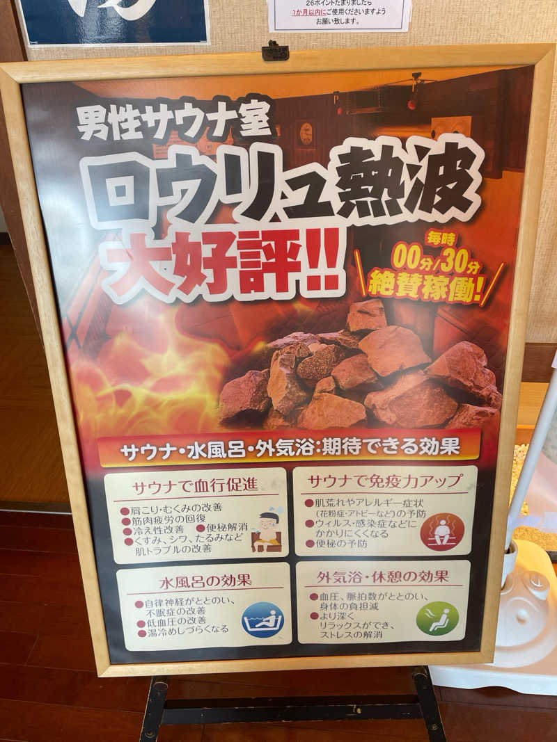 FS@4482さんの極楽湯 福島郡山店のサ活写真