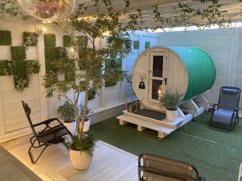 ようすけさんのプライベート駅サウナ ととの場のサ活写真