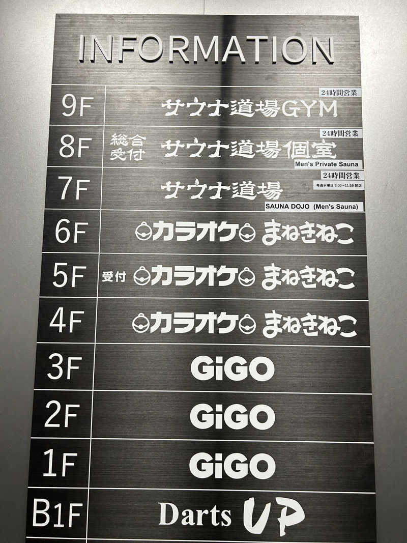 週２でカレーさんのサウナ道場のサ活写真