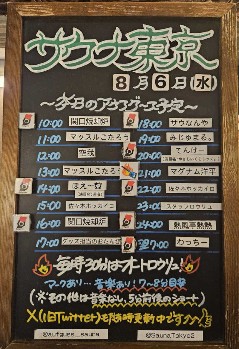 じゅんじゅんさんのサウナ東京 (Sauna Tokyo)のサ活写真