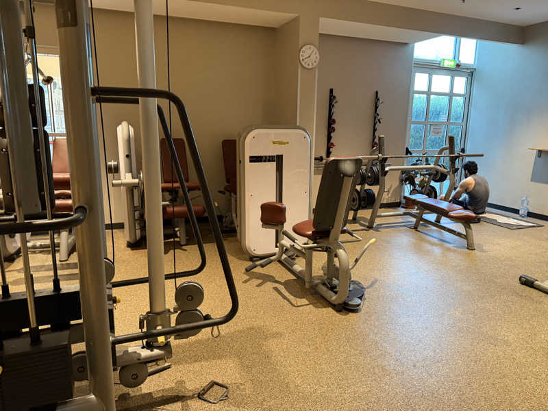 旅ラン　ワールドサウナさんのHilton Rome Airportのサ活写真