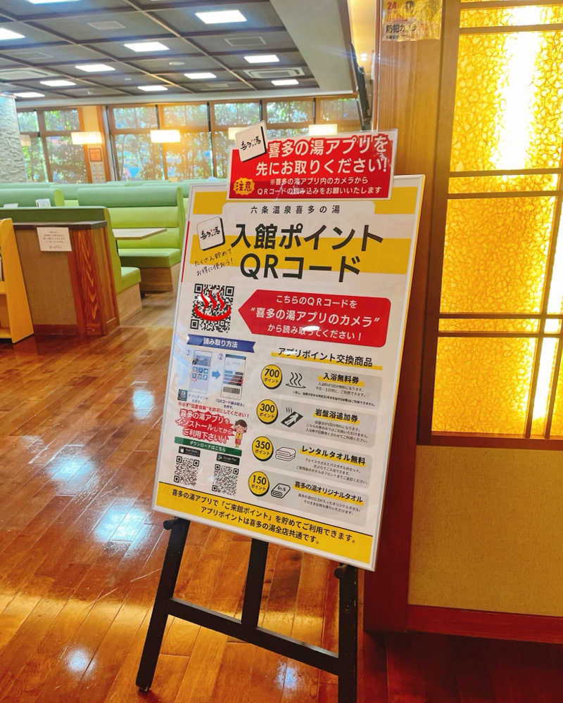 まさやさんの六条温泉 喜多の湯のサ活写真
