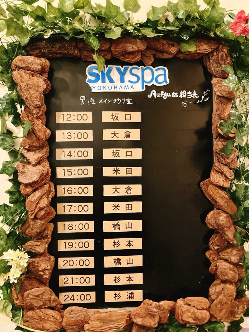 まさぼん２号さんのスカイスパYOKOHAMAのサ活写真