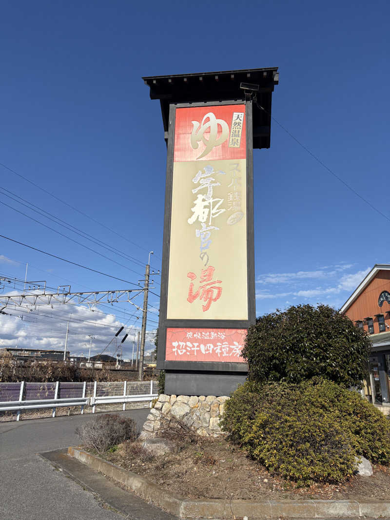 銀次郎さんのスーパー銭湯コール 宇都宮の湯のサ活写真