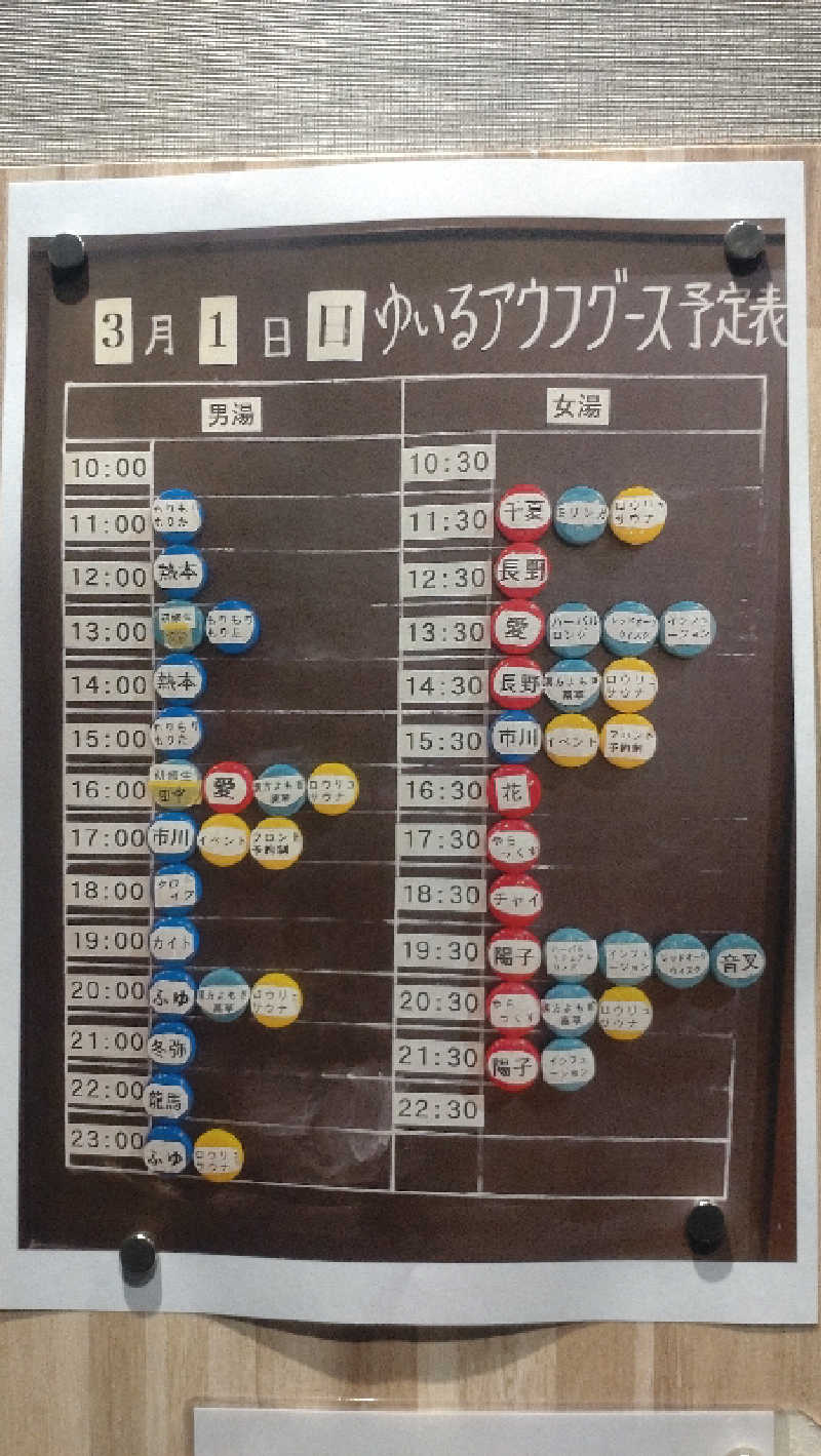 浅倉半蔵さんの朝日湯源泉ゆいるのサ活写真