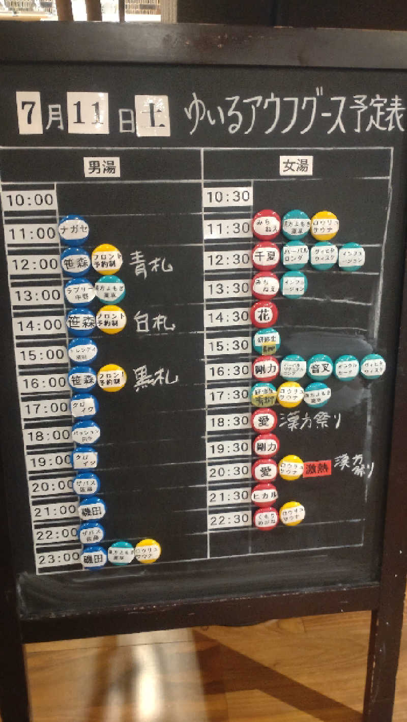 浅倉半蔵さんの朝日湯源泉ゆいるのサ活写真