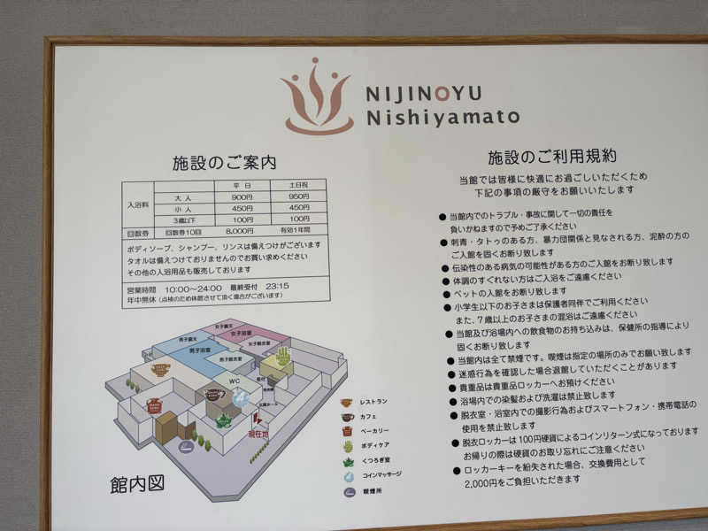 Junさんの虹の湯 西大和店のサ活写真