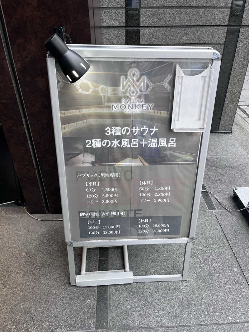 6868さんのSAUNA MONKEY / サウナモンキー 名古屋のサ活写真