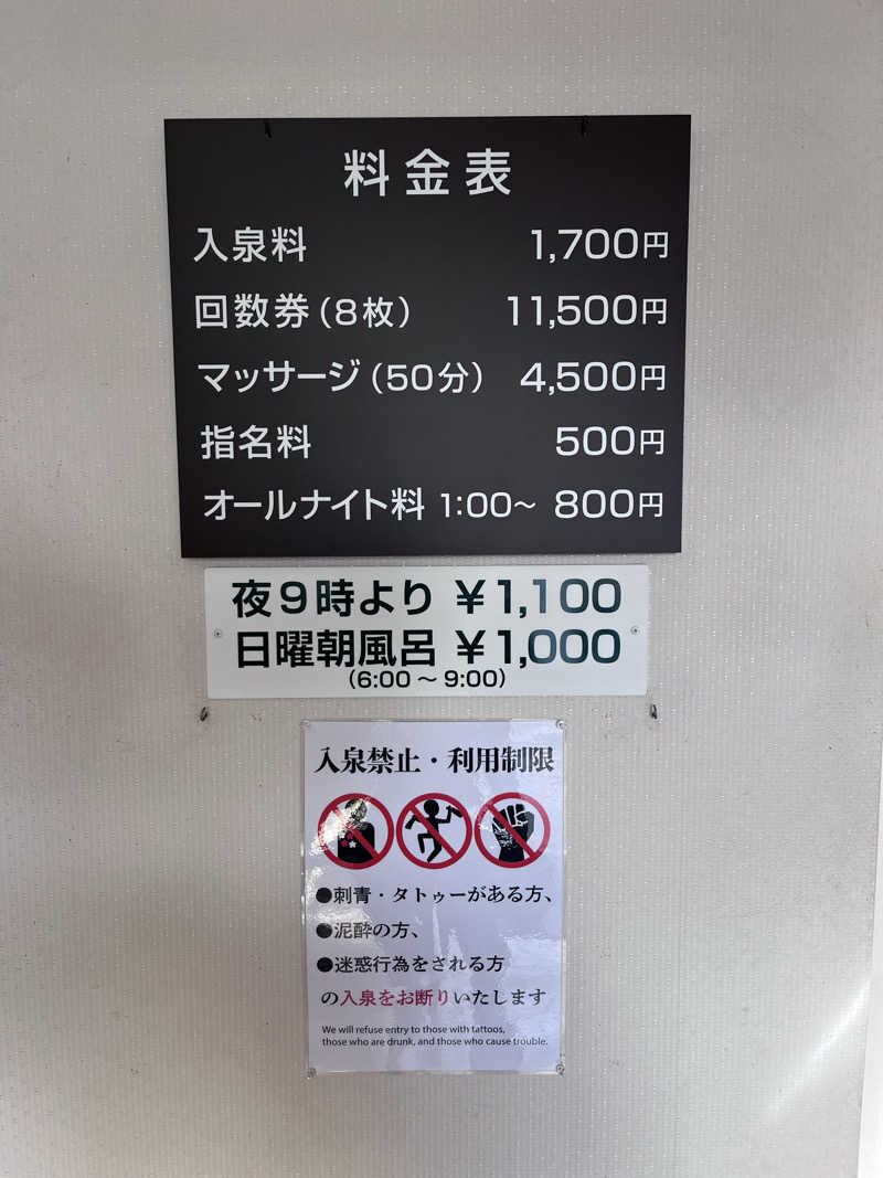 6868さんの大垣サウナのサ活写真