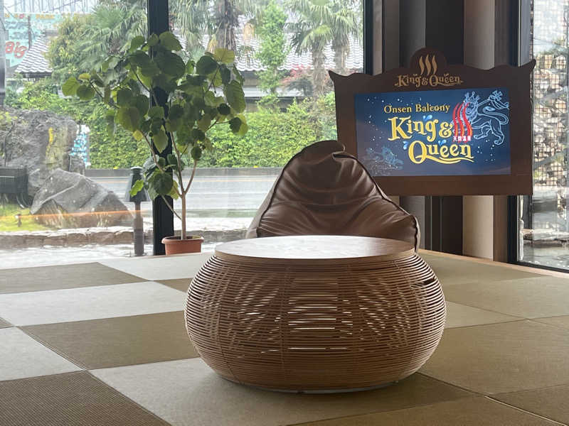 Tower燕さんの温泉バルコニー キング&クイーンのサ活写真