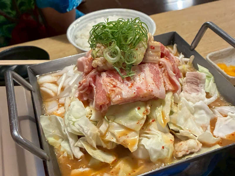 魔改造ちりとり鍋 : なにわ健康ランド 湯〜トピア（東大阪市）のサウナ