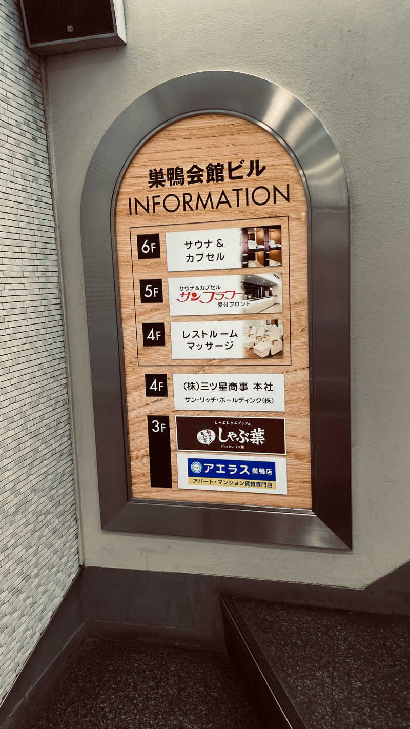 keyoflife1976さんのサウナ&カプセル サンフラワーのサ活写真