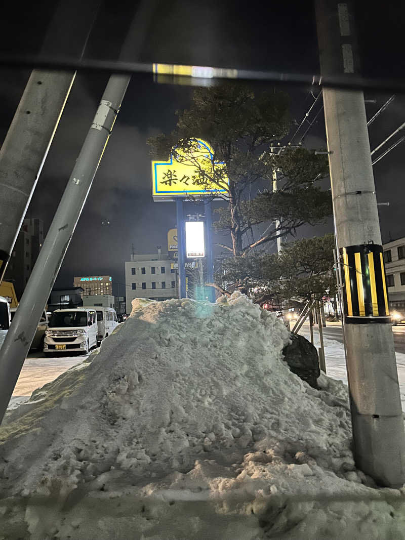 しゅんやさんの楽々温泉のサ活写真