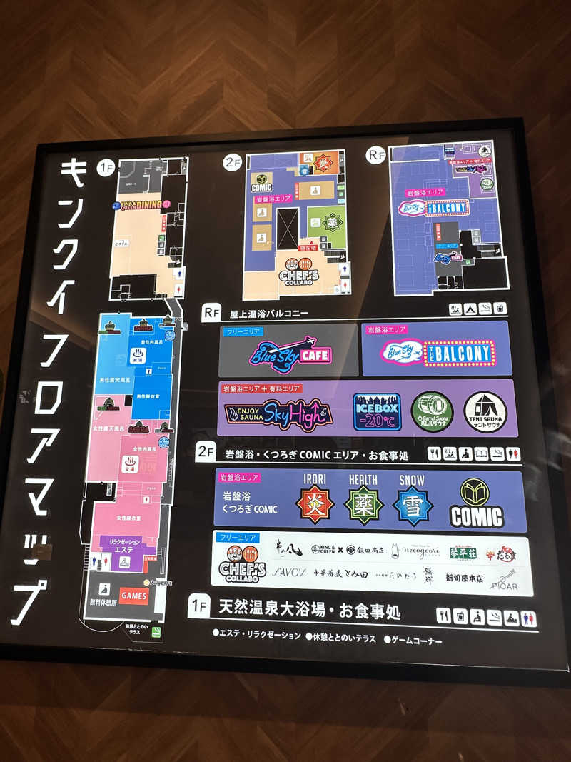 しゅんやさんの温泉バルコニー キング&クイーンのサ活写真