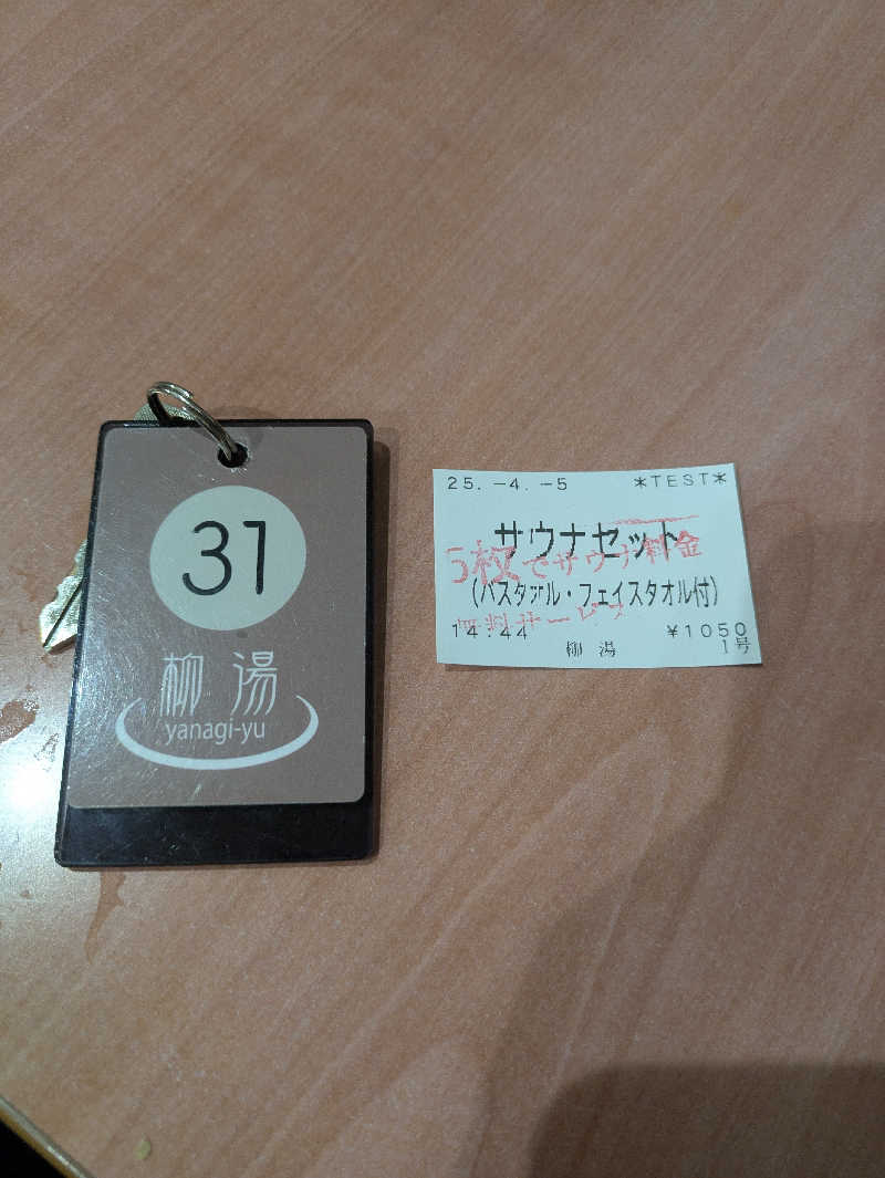 ハチさんのやなぎ湯のサ活写真