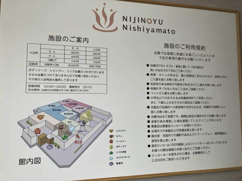 NORIKOROCK@のりころさんの虹の湯 西大和店のサ活写真