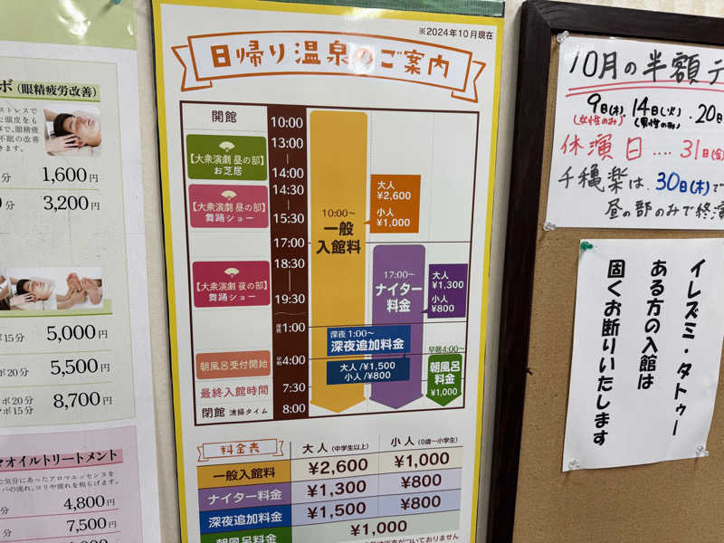 チャーミーさんの八尾グランドホテルのサ活写真