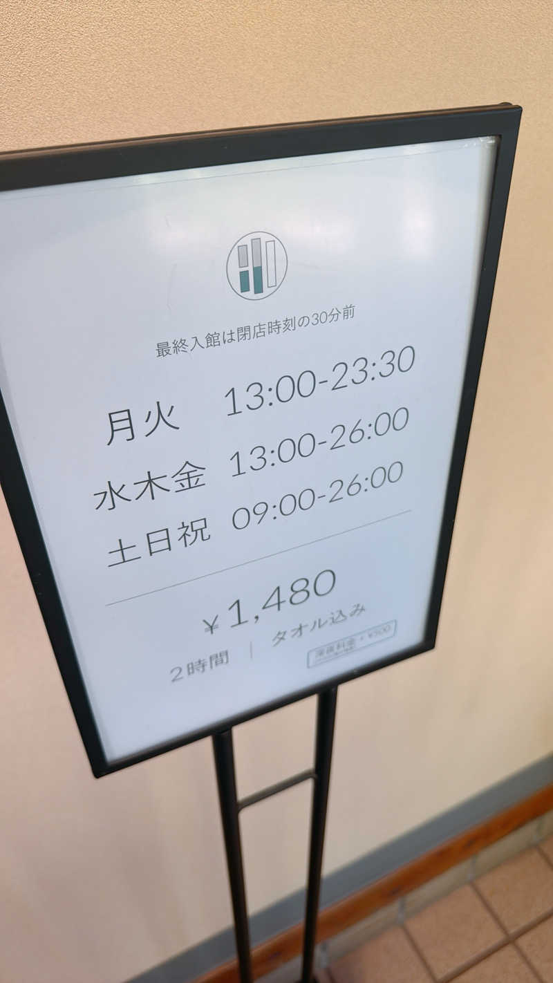 藤月さんのしずの湯 相模原のサ活写真