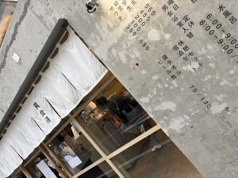 上さんの黄金湯のサ活写真