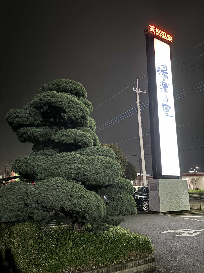 フュージョン130さんの湯楽の里 伊勢崎店のサ活写真