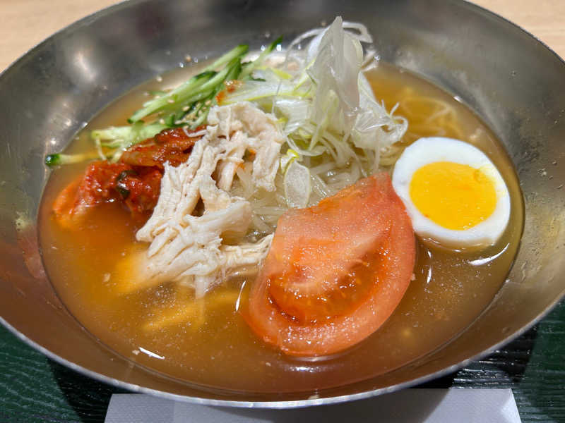 アーメン冷麺担々麺さんのスパメッツァ 仙台 竜泉寺の湯のサ活写真