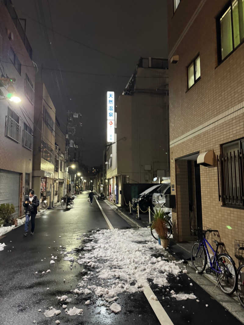 ひぃちゃんさんの天然温泉 湯どんぶり栄湯のサ活写真