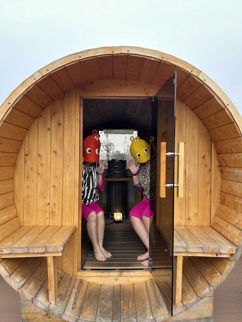 ひぃちゃんさんの温泉バルコニー キング&クイーンのサ活写真